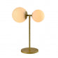 VESTA 432 STONA LAMPA 1*E27/1*E14 MESING/ZLATO