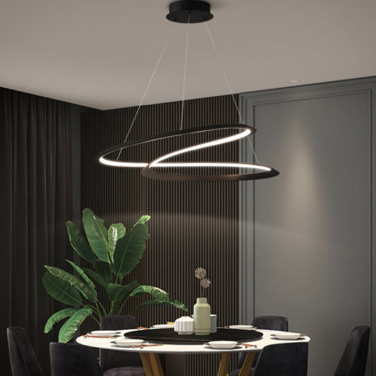 VESTA 463 VISILICA LED 45W 3000K CRNA