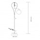 VESTA 578 PODNA LAMPA 1*E27 MESING  (1/2)