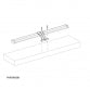 VESTA 589 ZIDNA LAMPA 6W 4000K HROM
