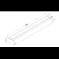 VESTA 597 ZIDNA LAMPA LED 9W 4200K CRNA