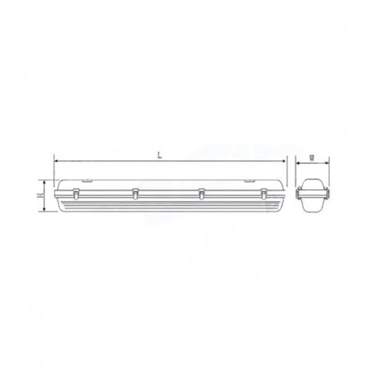 VODODIHT 1X58W BB LINK